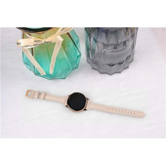 Leather Band Compatible with Samsung Galaxy Watch 6/7/FE/5/4 40mm 44mm - Picture 5 of 7